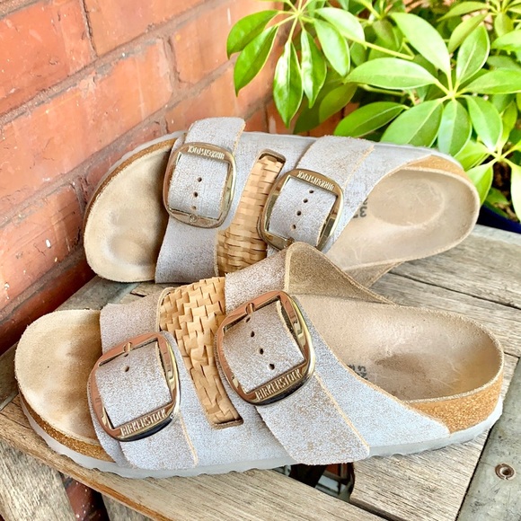 Birkenstock Shoes - BIRKENSTOCK Arizona Big Buckle Leather Sandals 37